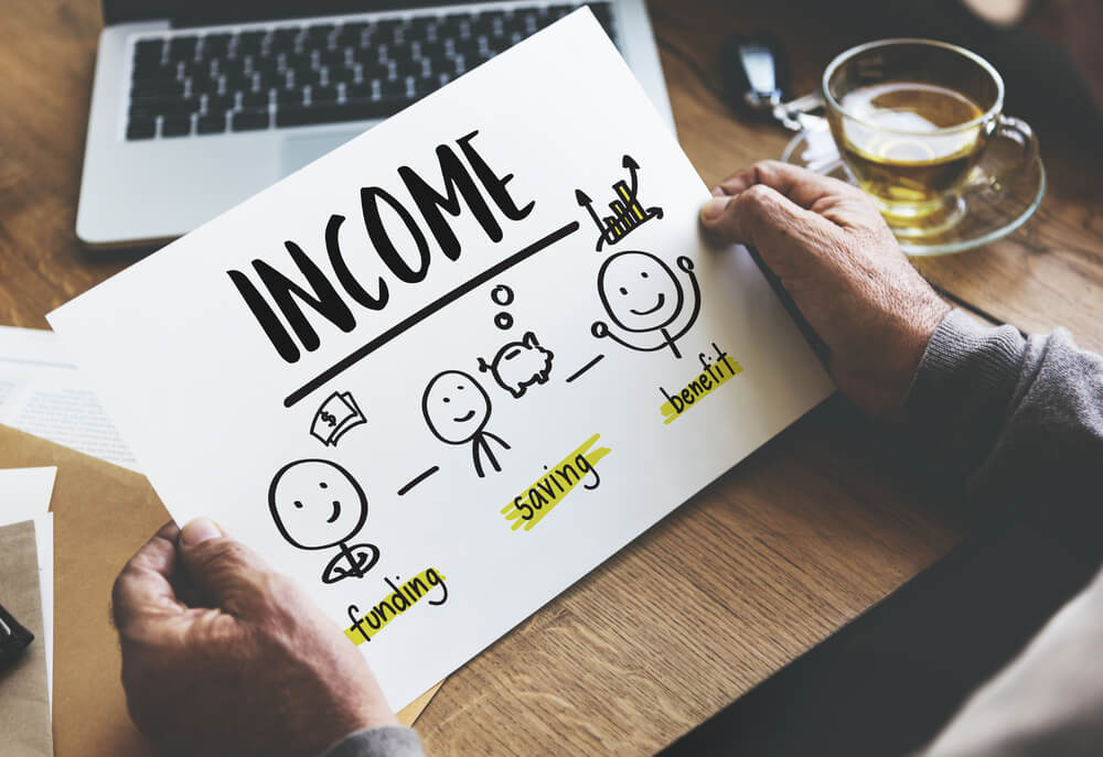 Financial transaction planning accounting income investment